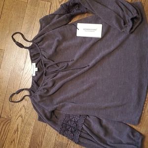 Cold shoulder blouse